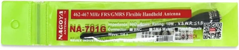 BTECH Authentic Genuine Nagoya NA-701G 5.5-Inch Whip GMRS (462MHz) Antenna SMA-Female for and BaoFeng Radios - Image 4